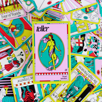 The Teller Tarot Deck & Guidebook