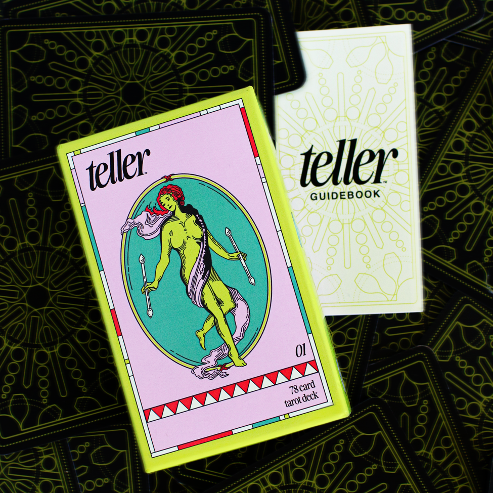 The Teller Tarot Deck & Guidebook